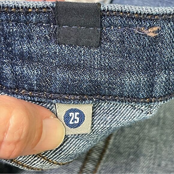 Citizens of Humanity Dylan Jeans Women's 25 Blue Skinny Dropped Rise Dark Denim - Picture 7 of 13